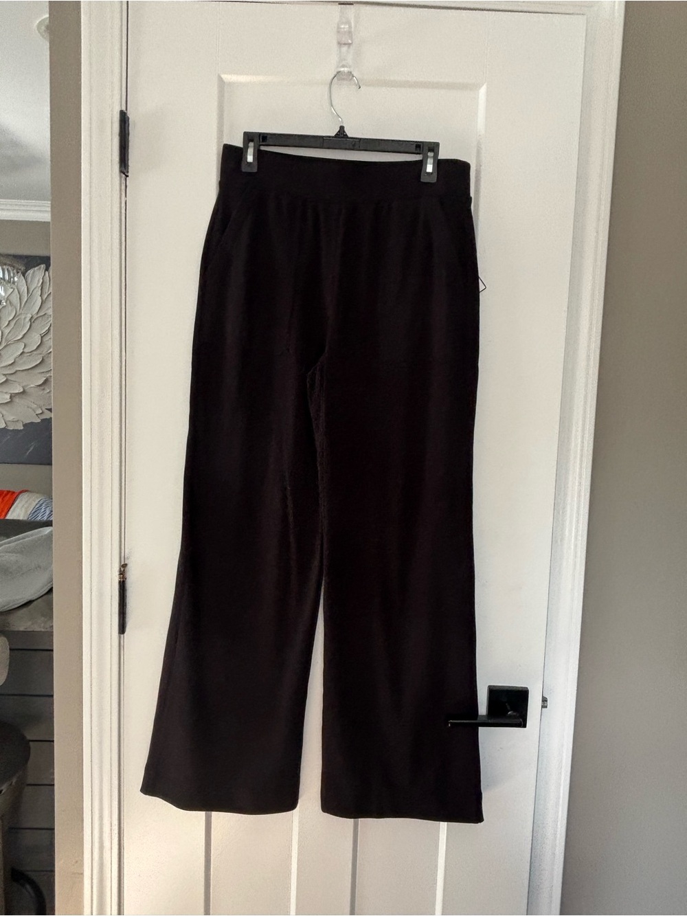 Women's Black Wide-Leg Pants Unwind Pant 4797